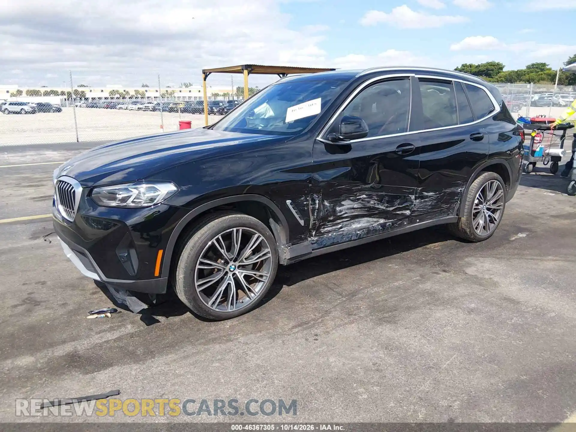 2 Фотография поврежденного автомобиля WBX47DP08RN265889 BMW X3 2024