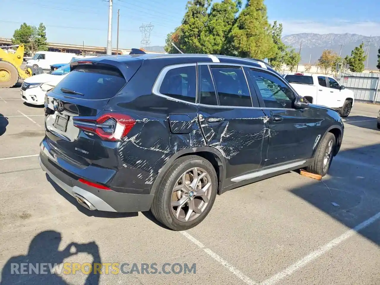 3 Photograph of a damaged car WBX47DP09RN300293 BMW X3 2024