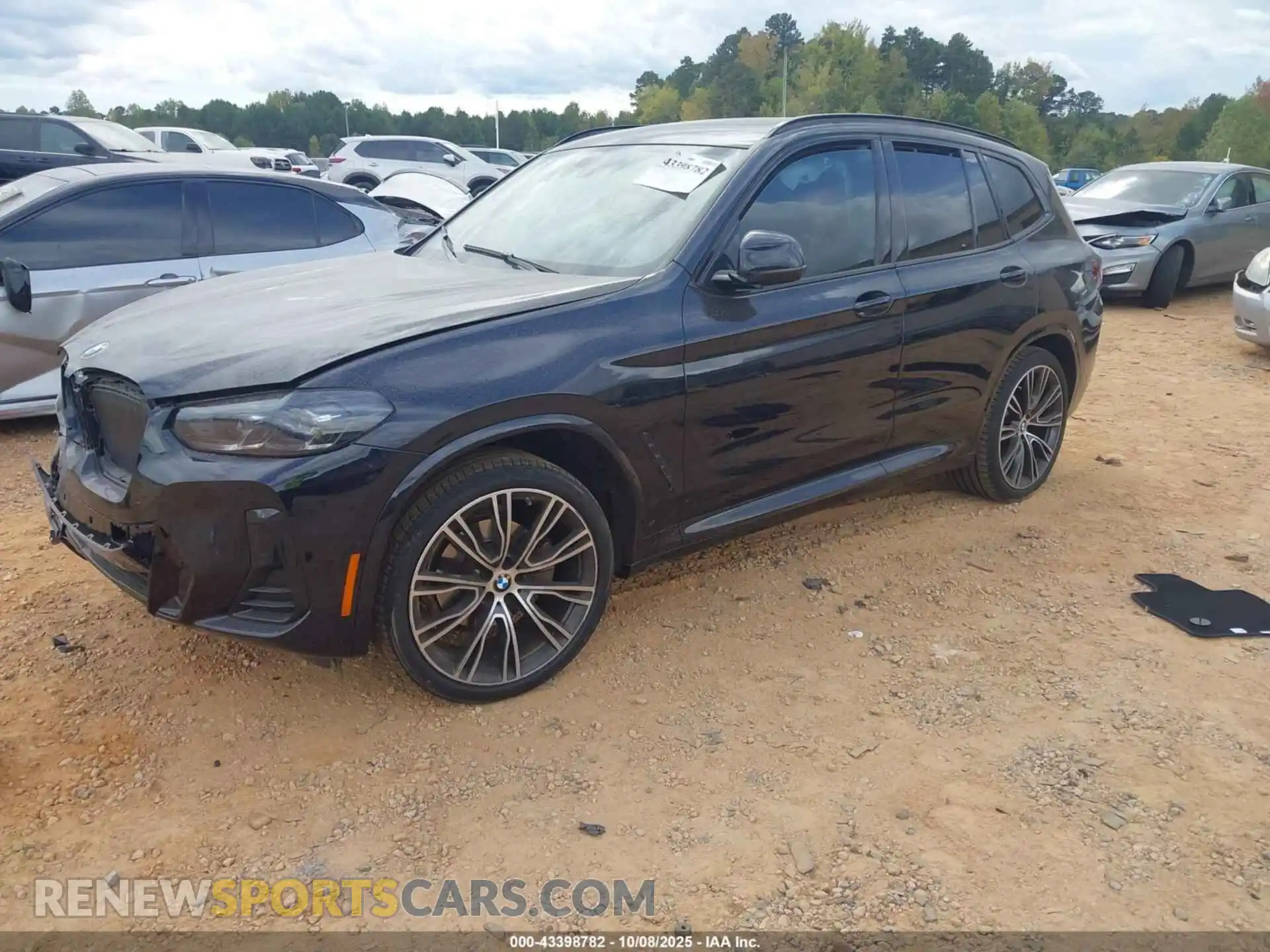 2 Photograph of a damaged car WBX47DP0XRN248690 BMW X3 2024