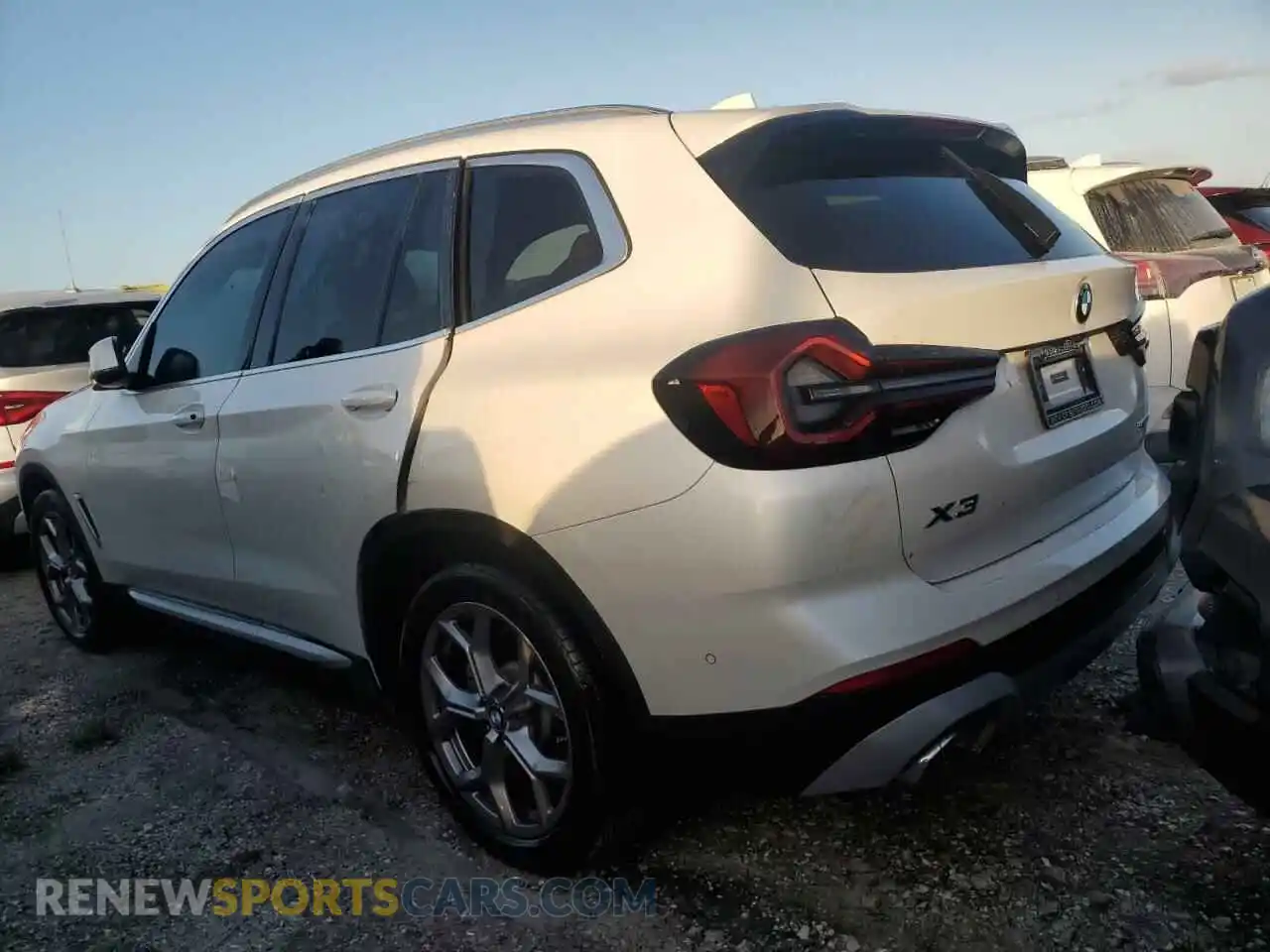 2 fotografías del automóvil dañado WBX47DP0XRN263495 BMW X3 2024