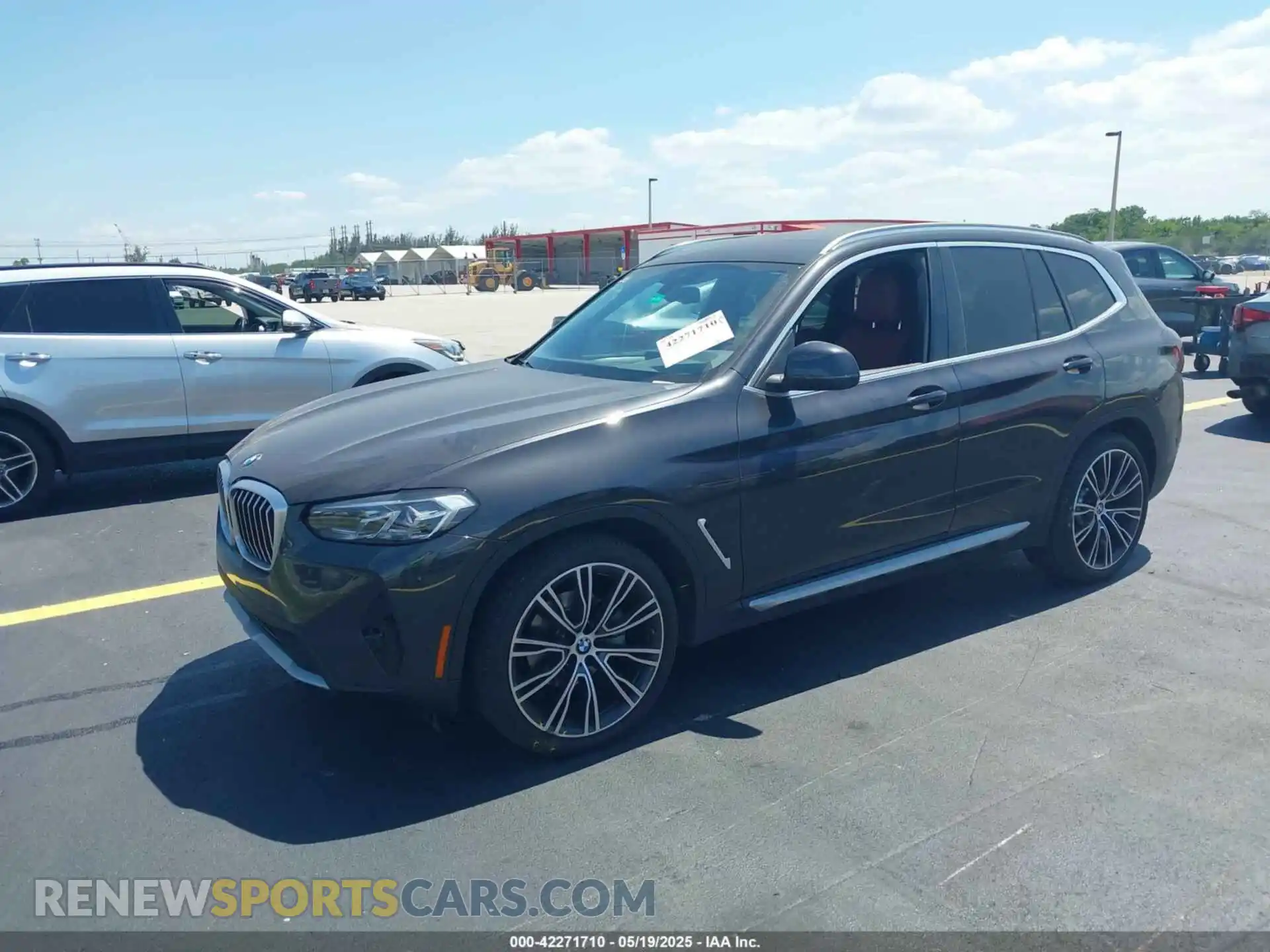 2 Photograph of a damaged car WBX47DP0XRN280846 BMW X3 2024