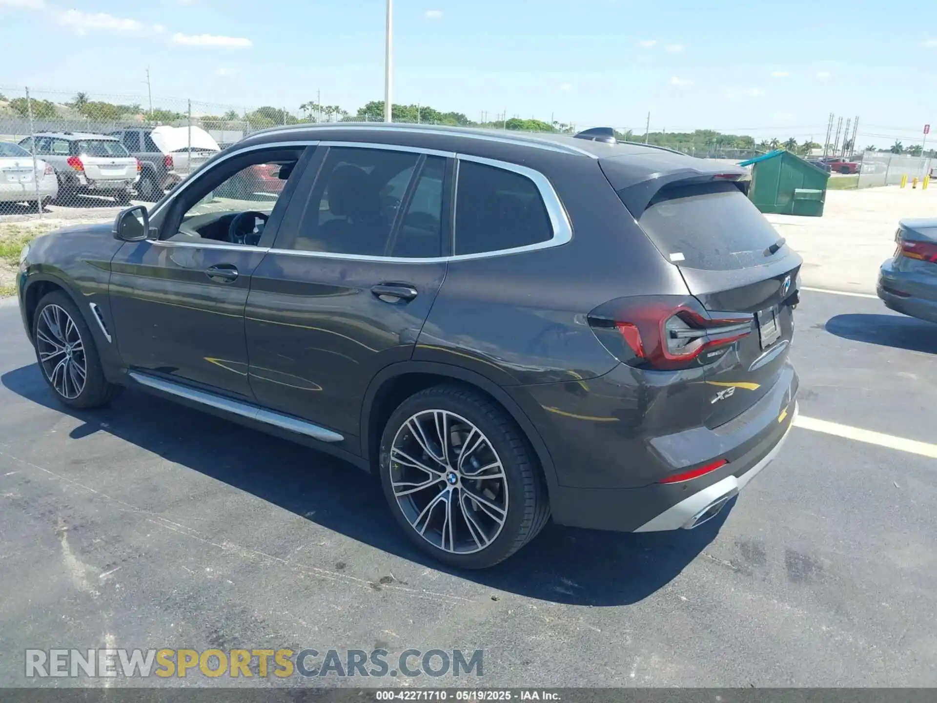 3 Photograph of a damaged car WBX47DP0XRN280846 BMW X3 2024