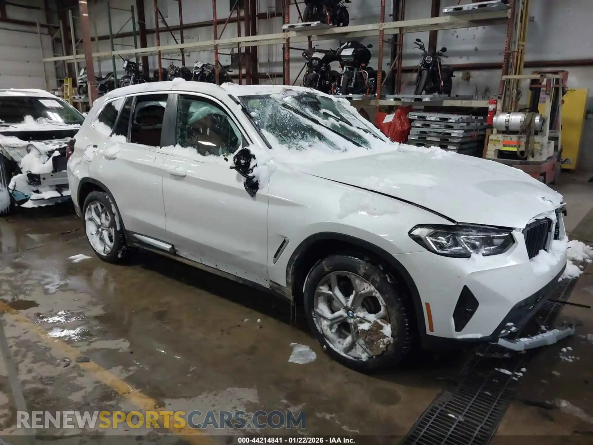 1 Photograph of a damaged car WBX57DP00RN256642 BMW X3 2024