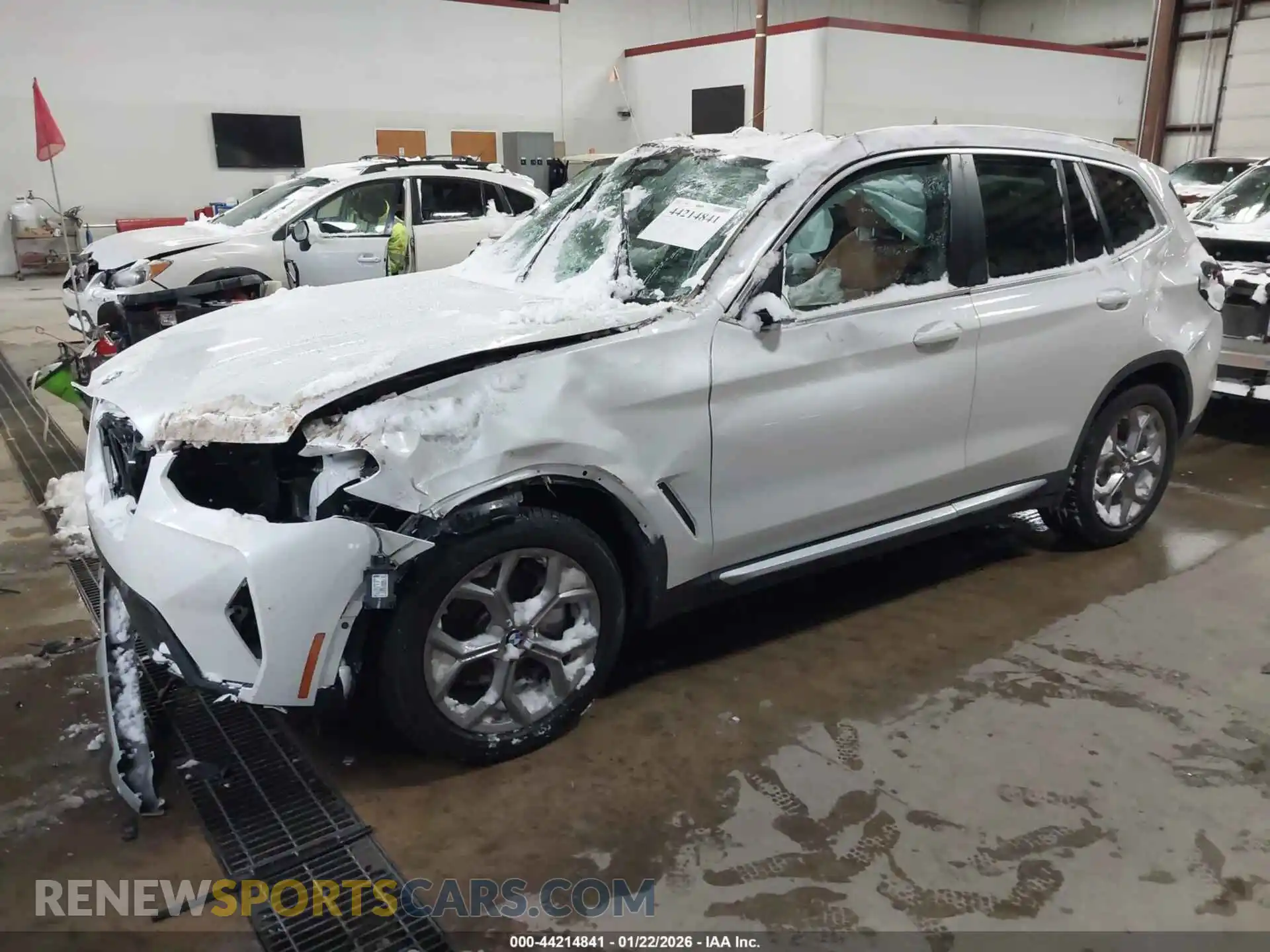 2 Photograph of a damaged car WBX57DP00RN256642 BMW X3 2024