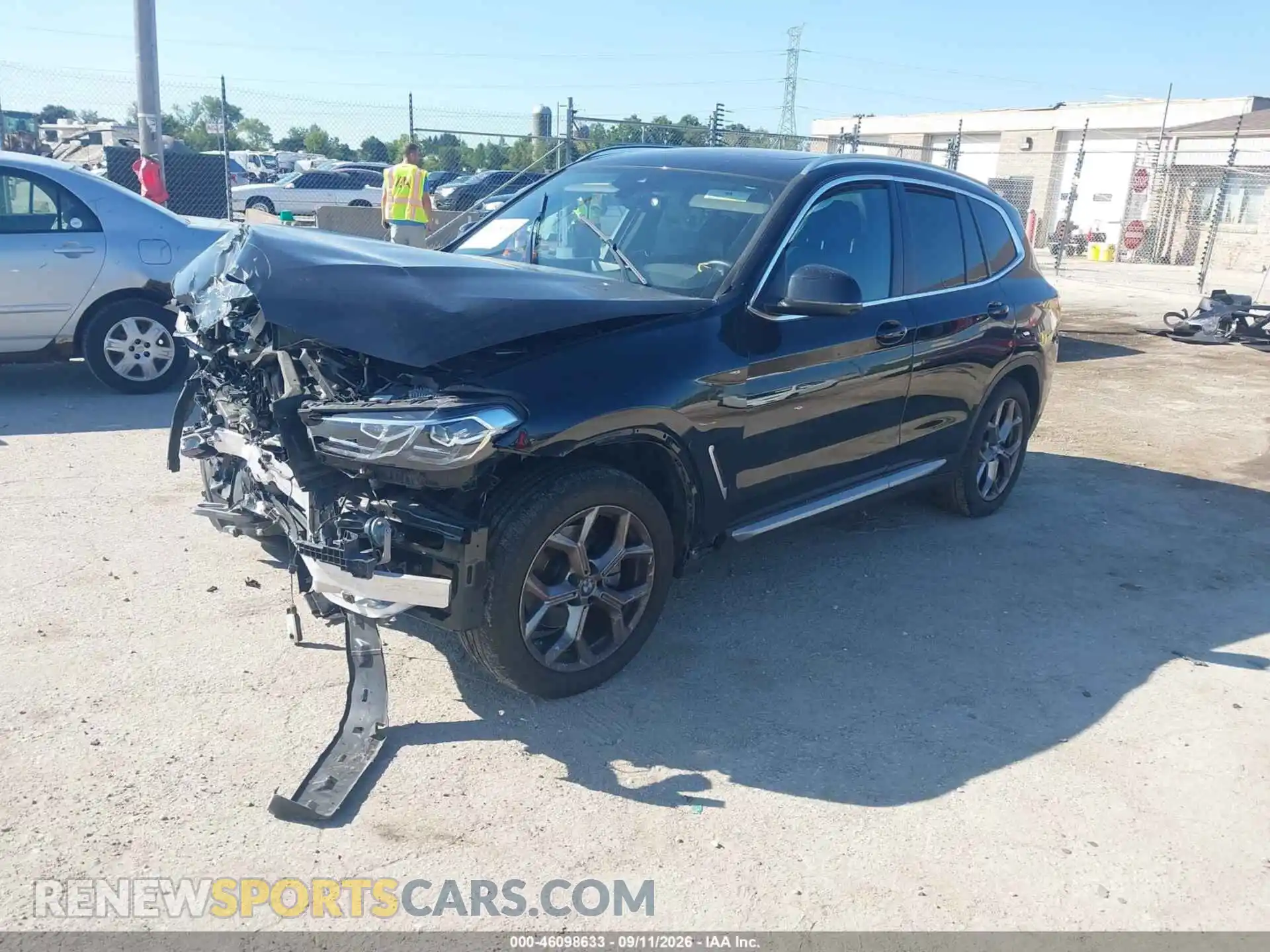 2 Photograph of a damaged car WBX57DP00RN262862 BMW X3 2024
