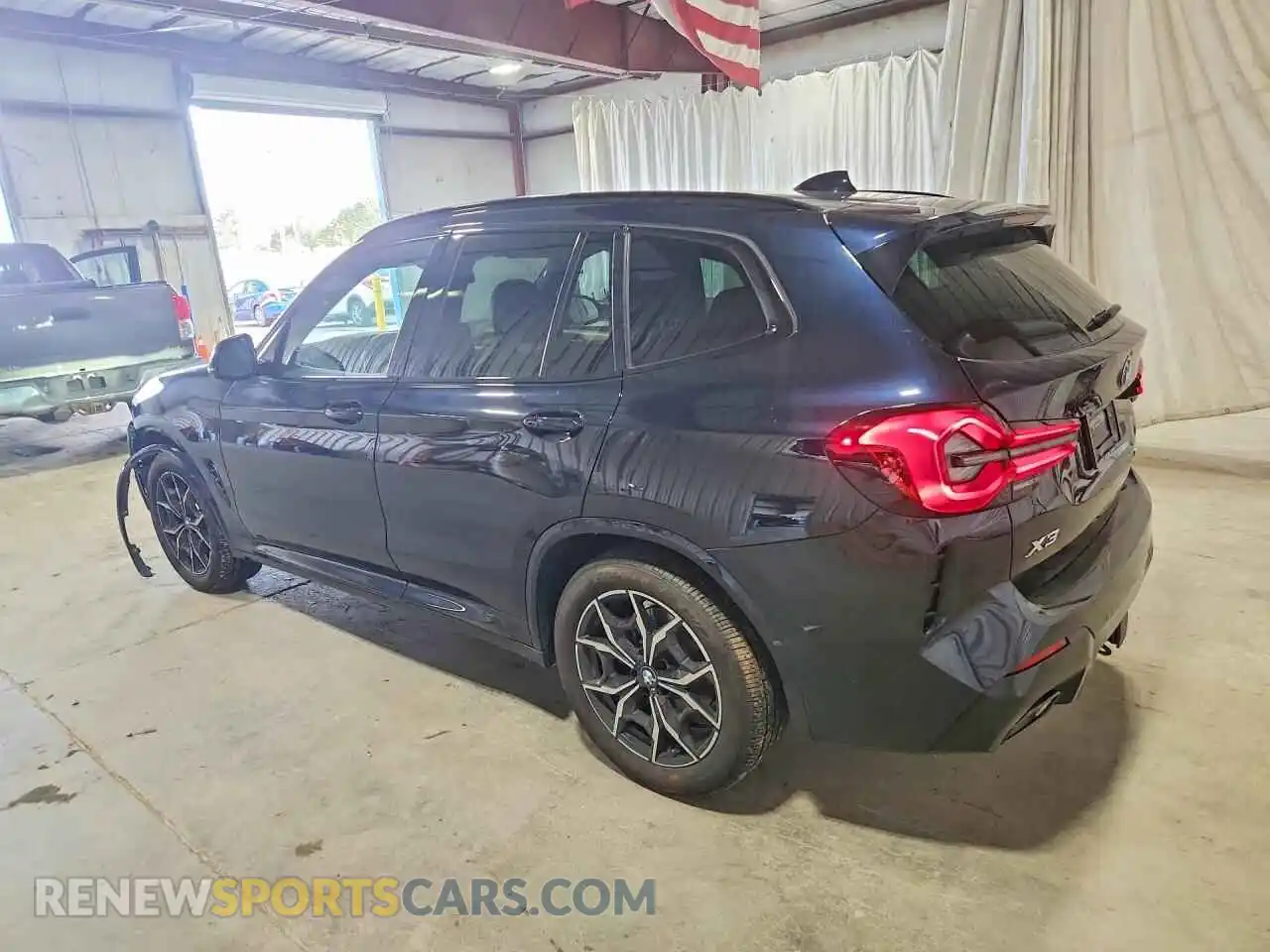 2 Photograph of a damaged car WBX57DP00RN282609 BMW X3 2024