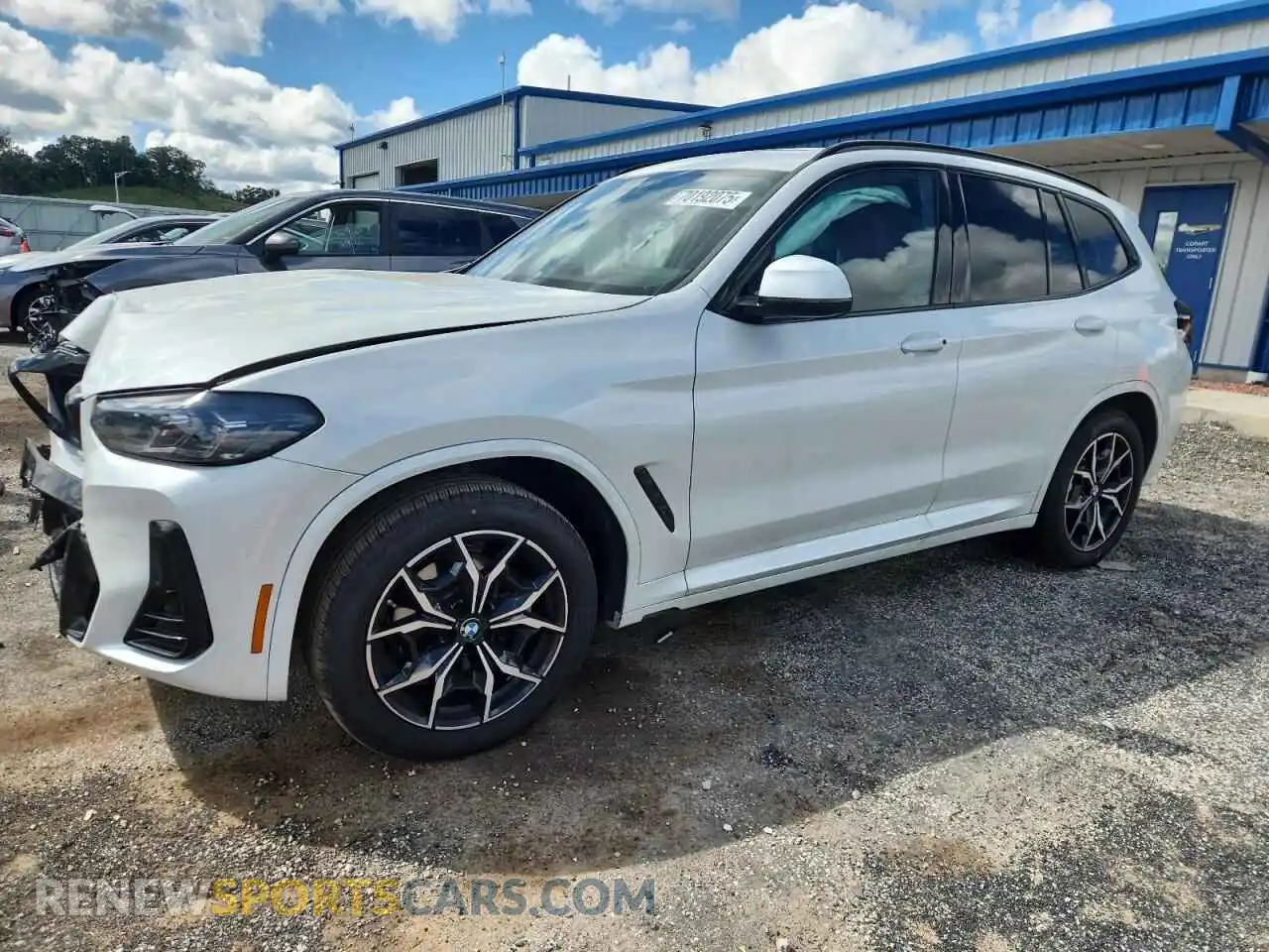 1 Photograph of a damaged car WBX57DP00RN304298 BMW X3 2024