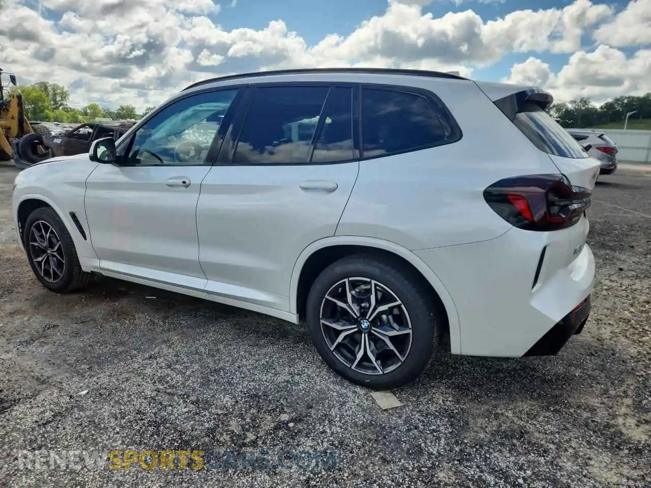 2 Photograph of a damaged car WBX57DP00RN304298 BMW X3 2024