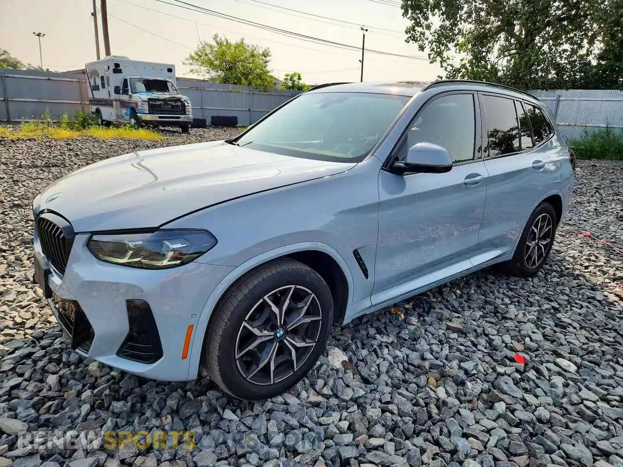 1 Photograph of a damaged car WBX57DP00RN310229 BMW X3 2024