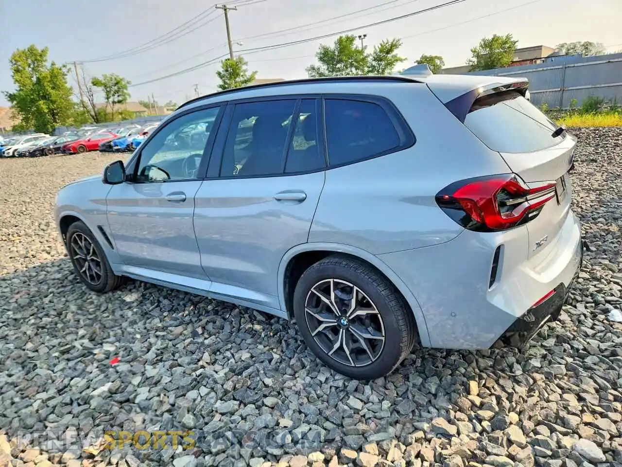 2 Photograph of a damaged car WBX57DP00RN310229 BMW X3 2024