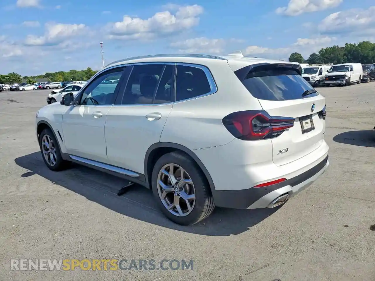 2 Photograph of a damaged car WBX57DP01RN258755 BMW X3 2024
