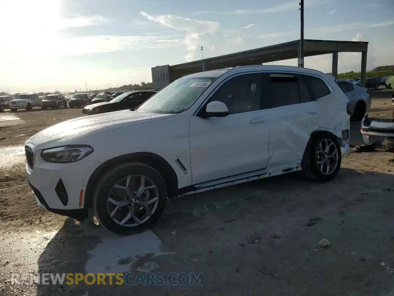 1 Photograph of a damaged car WBX57DP01RN281856 BMW X3 2024