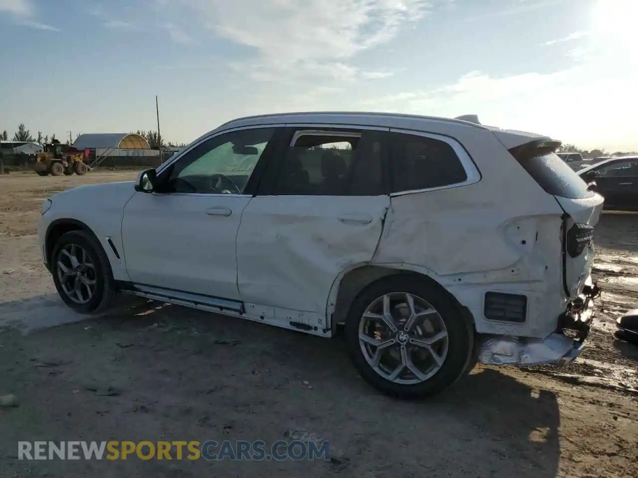 2 Photograph of a damaged car WBX57DP01RN281856 BMW X3 2024