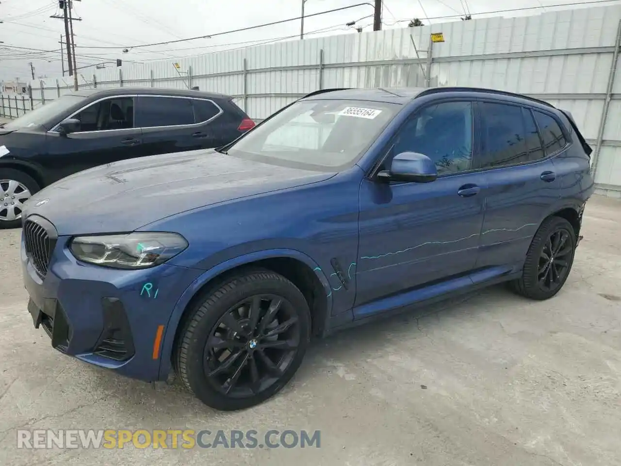 1 Photograph of a damaged car WBX57DP02RN293594 BMW X3 2024
