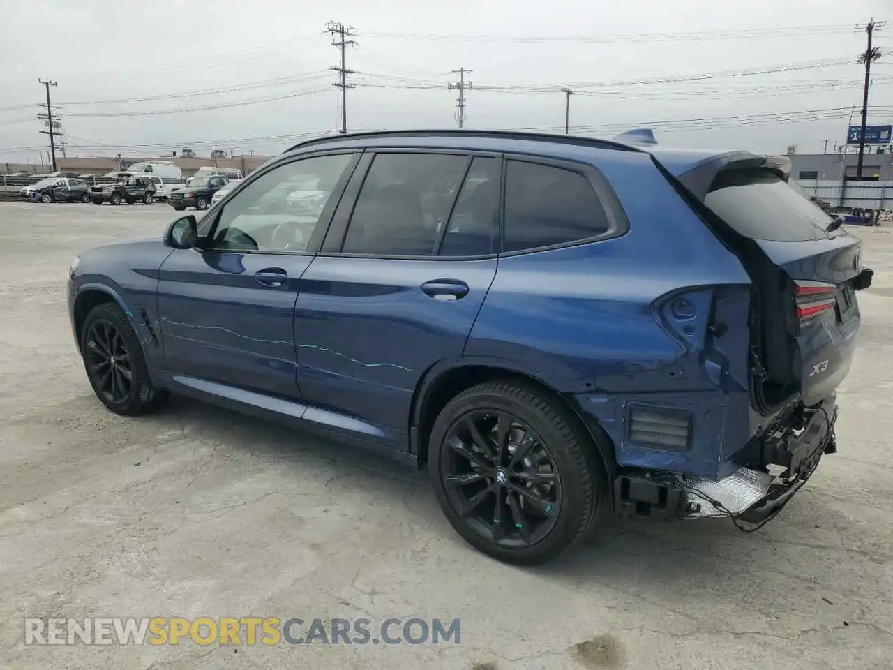 2 Photograph of a damaged car WBX57DP02RN293594 BMW X3 2024