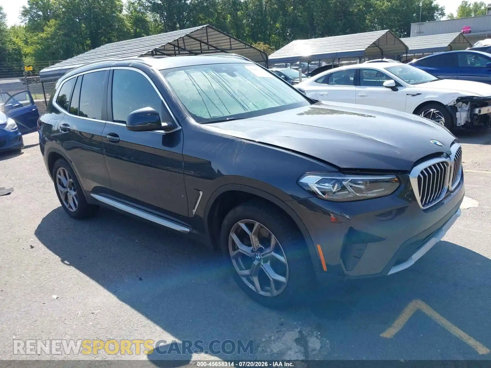 1 Photograph of a damaged car WBX57DP02RN308353 BMW X3 2024