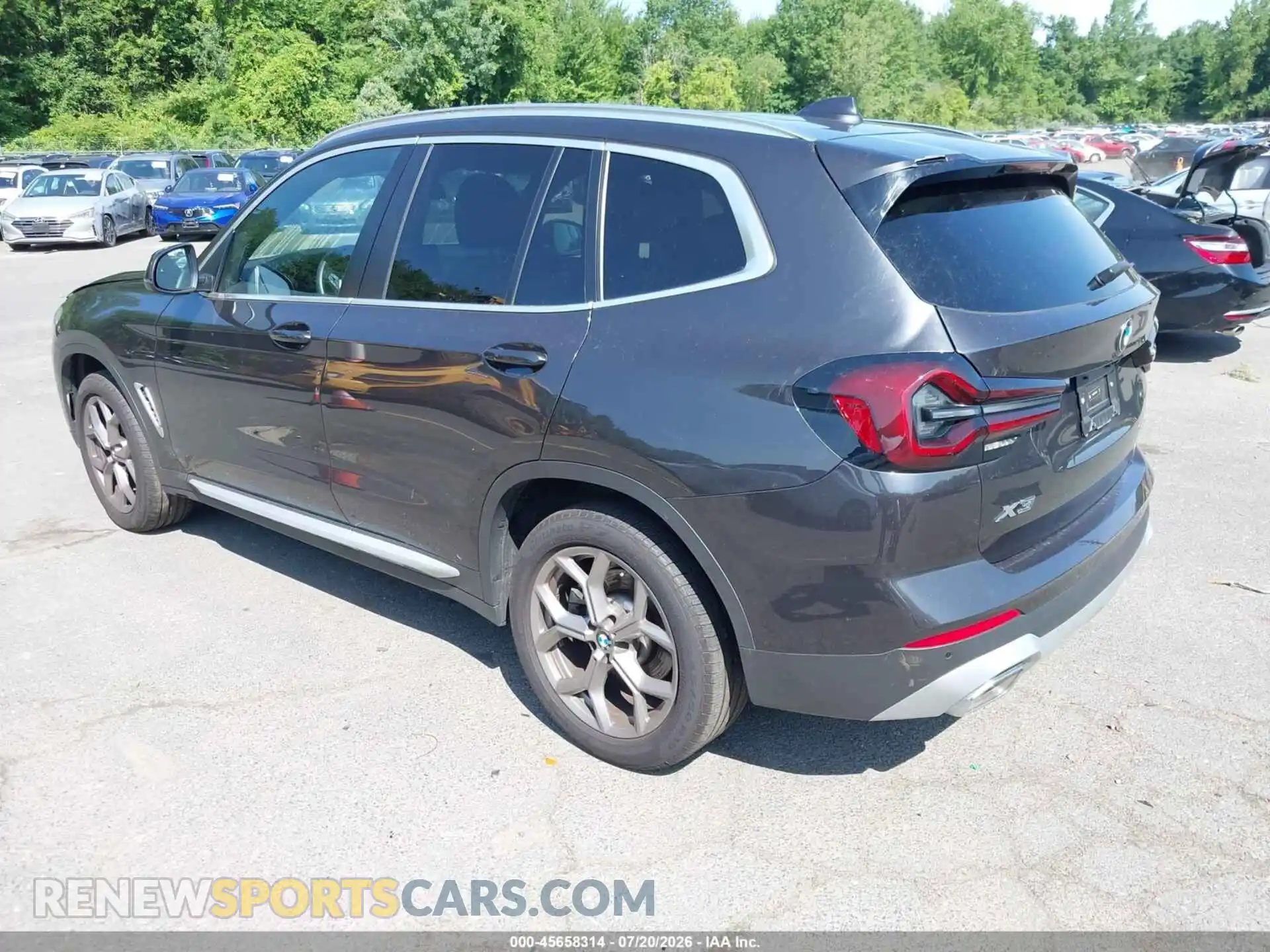 3 Photograph of a damaged car WBX57DP02RN308353 BMW X3 2024
