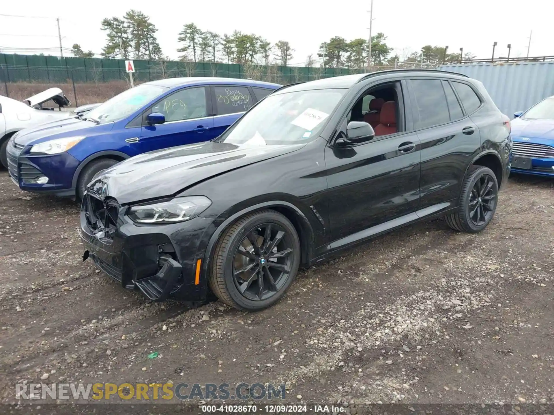 2 Photograph of a damaged car WBX57DP03RN314758 BMW X3 2024