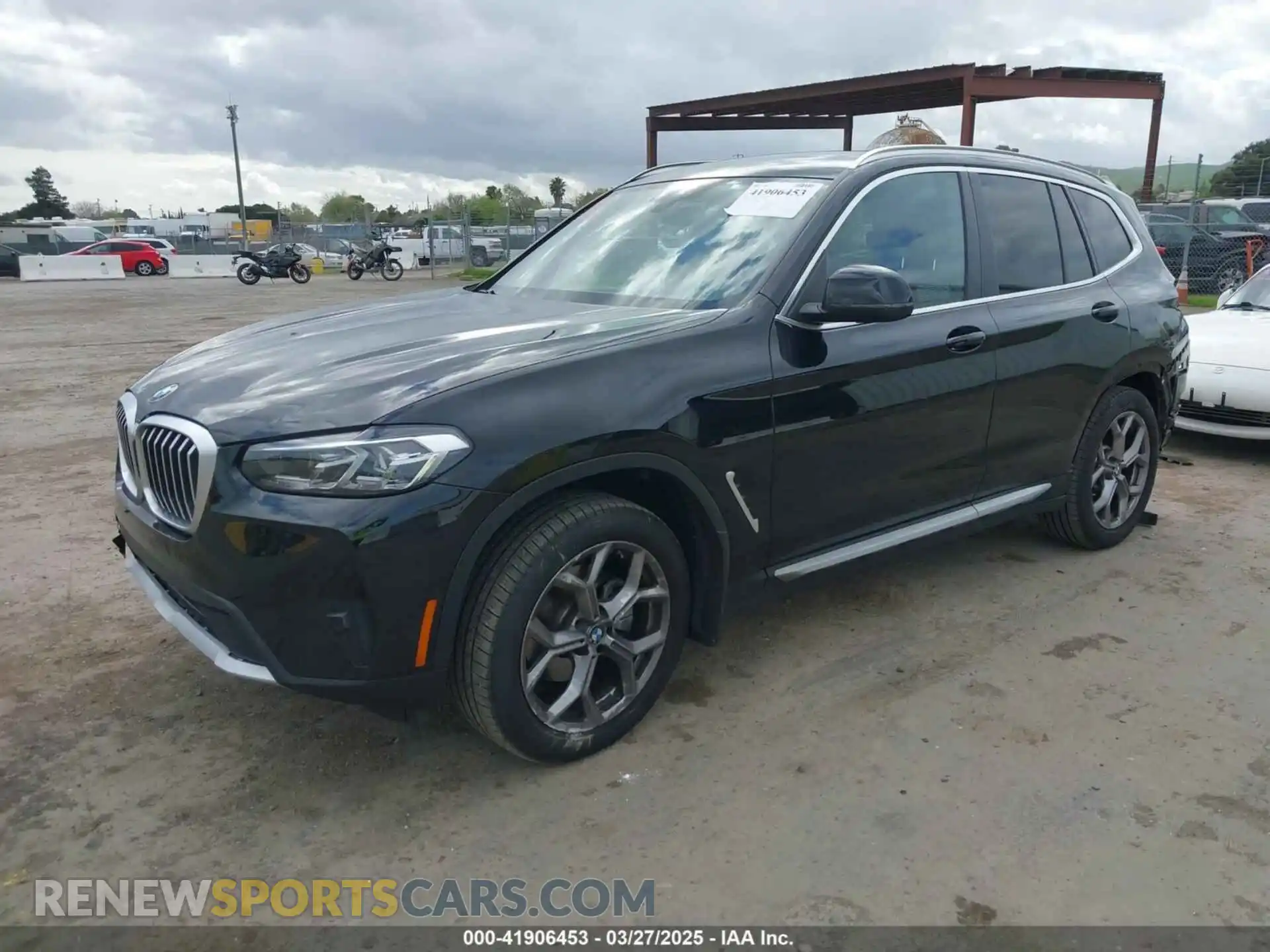 2 Photograph of a damaged car WBX57DP05RN278989 BMW X3 2024