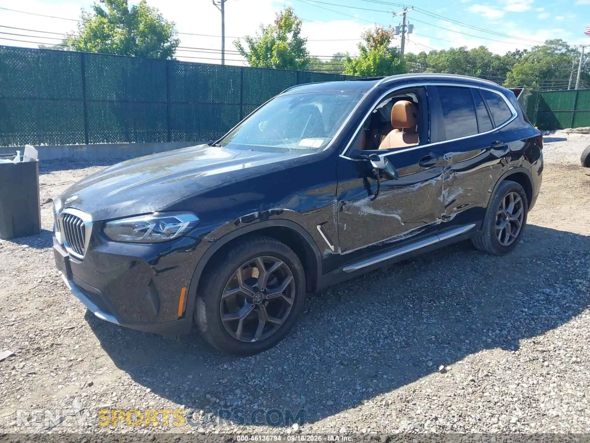 2 Photograph of a damaged car WBX57DP05RN282573 BMW X3 2024