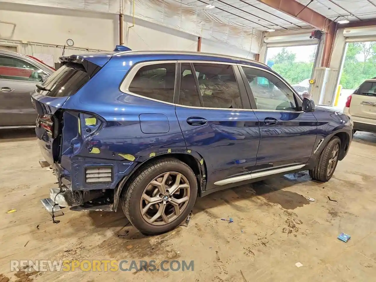 3 fotografías del automóvil dañado WBX57DP05RN285280 BMW X3 2024