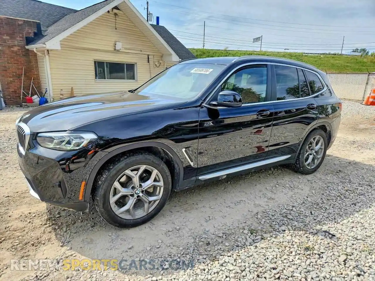 1 Photograph of a damaged car WBX57DP05RN293590 BMW X3 2024