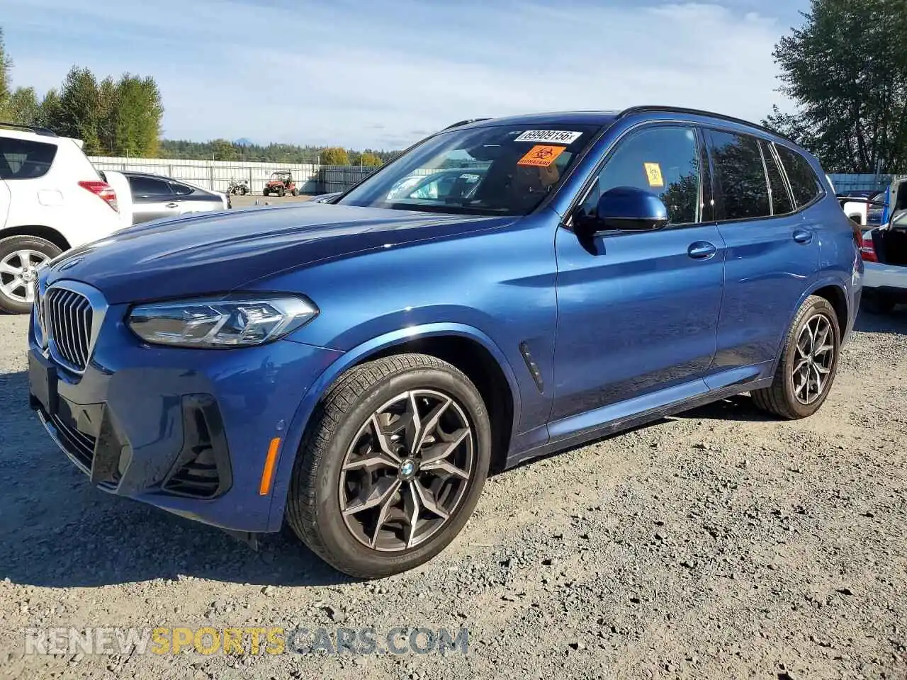 1 Photograph of a damaged car WBX57DP05RN298711 BMW X3 2024
