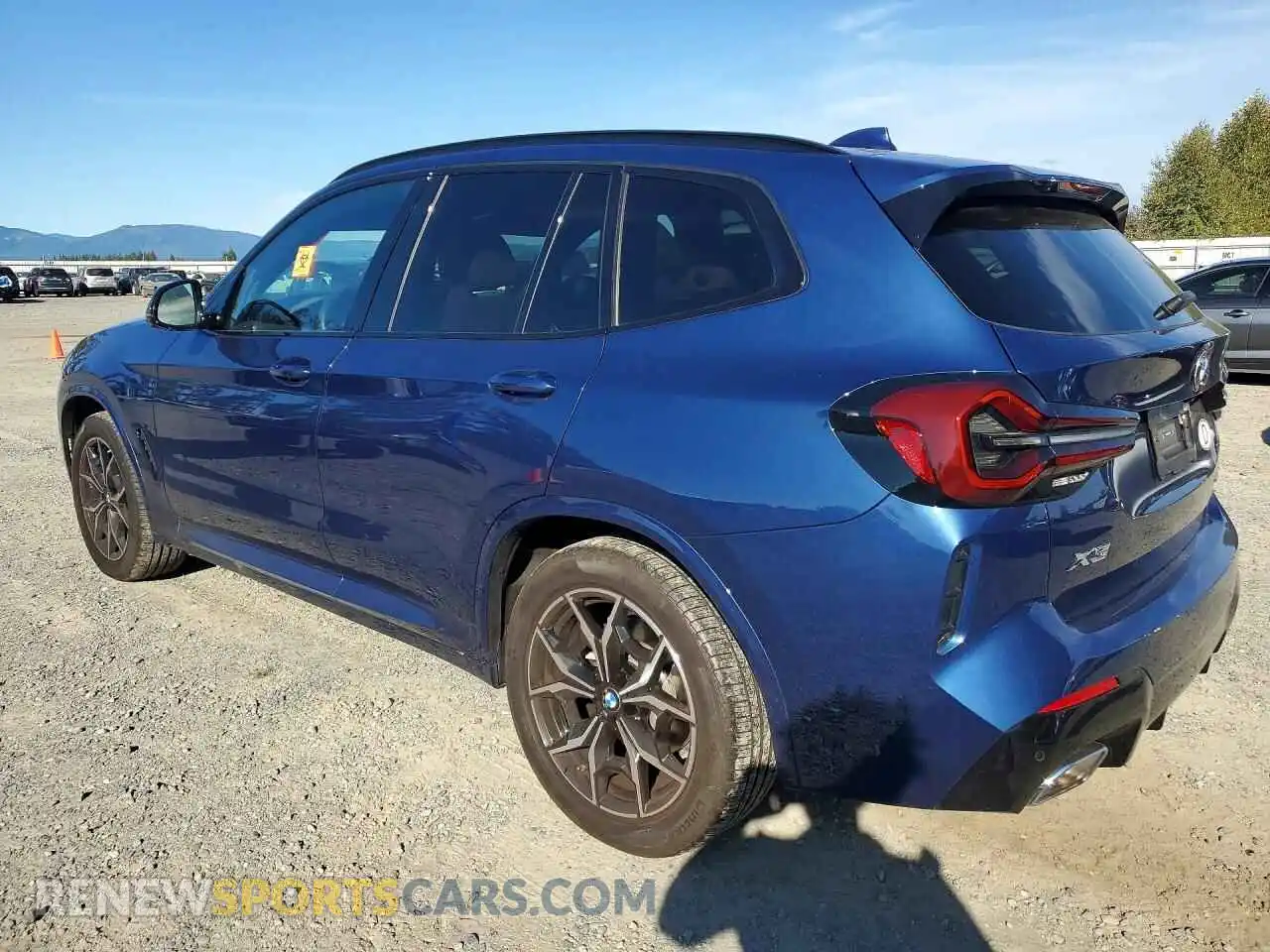 2 Photograph of a damaged car WBX57DP05RN298711 BMW X3 2024