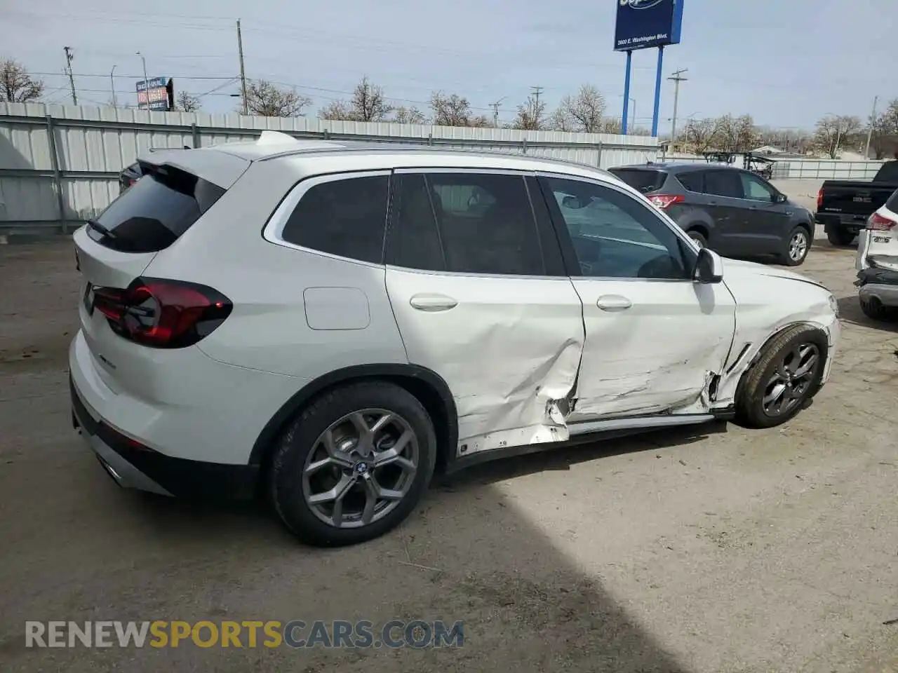 3 Photograph of a damaged car WBX57DP05RN302675 BMW X3 2024