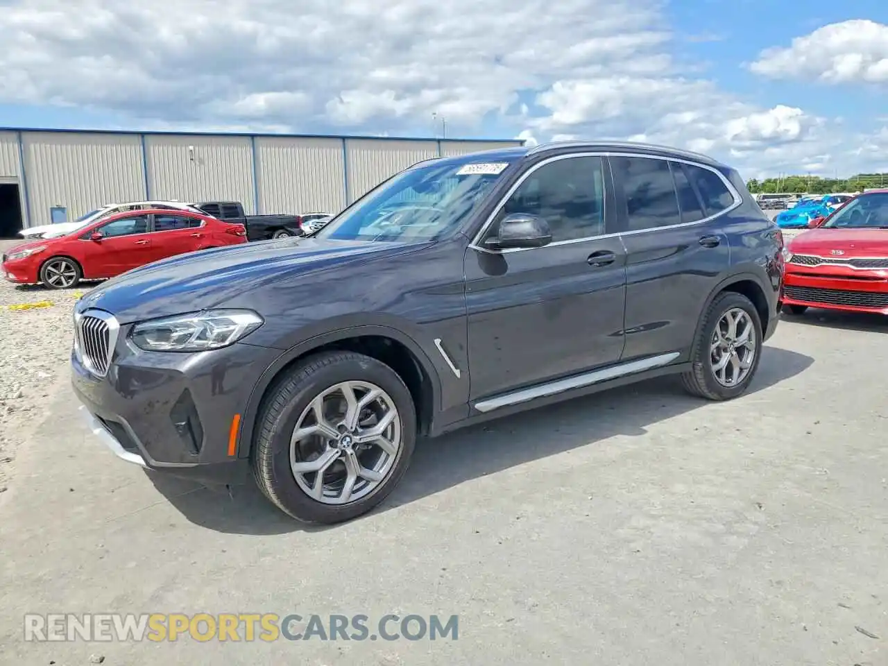 1 Photograph of a damaged car WBX57DP05RN304541 BMW X3 2024