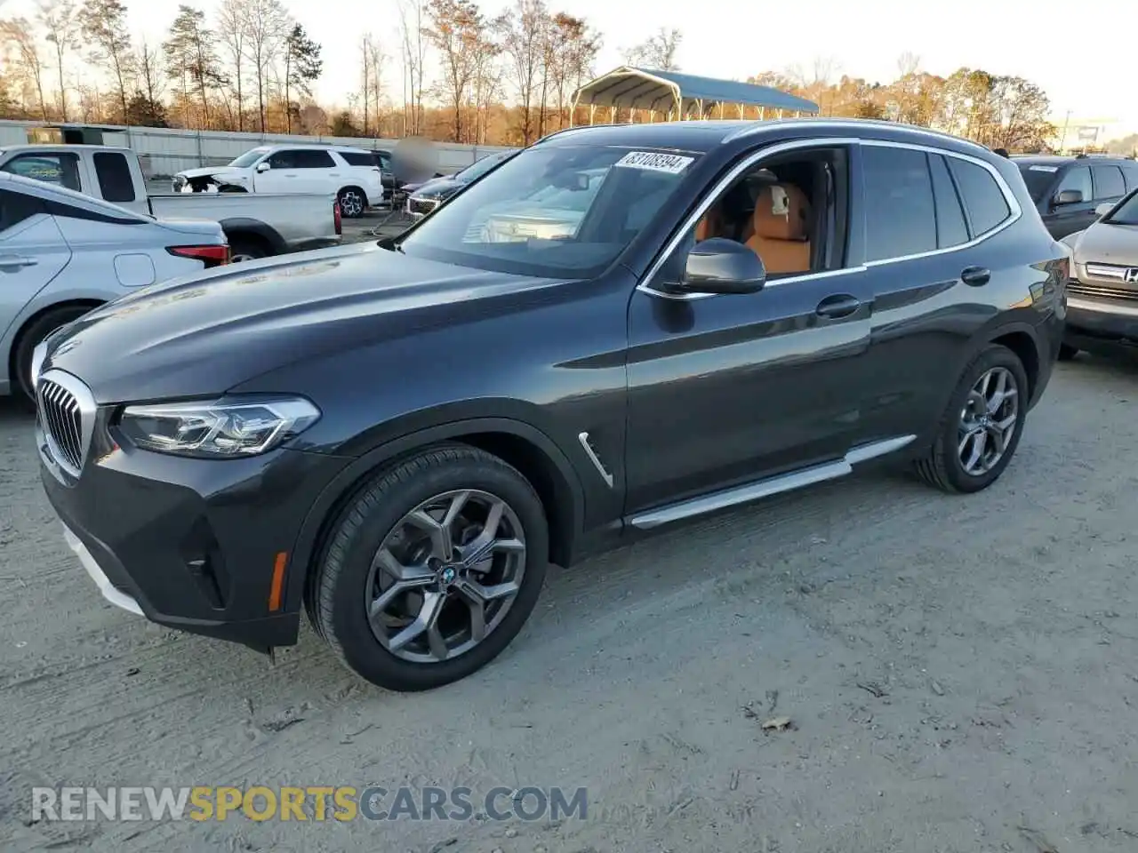 1 Photograph of a damaged car WBX57DP06RN262347 BMW X3 2024