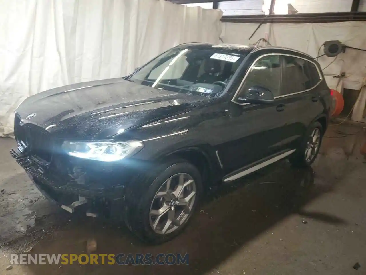 1 Photograph of a damaged car WBX57DP06RN262848 BMW X3 2024