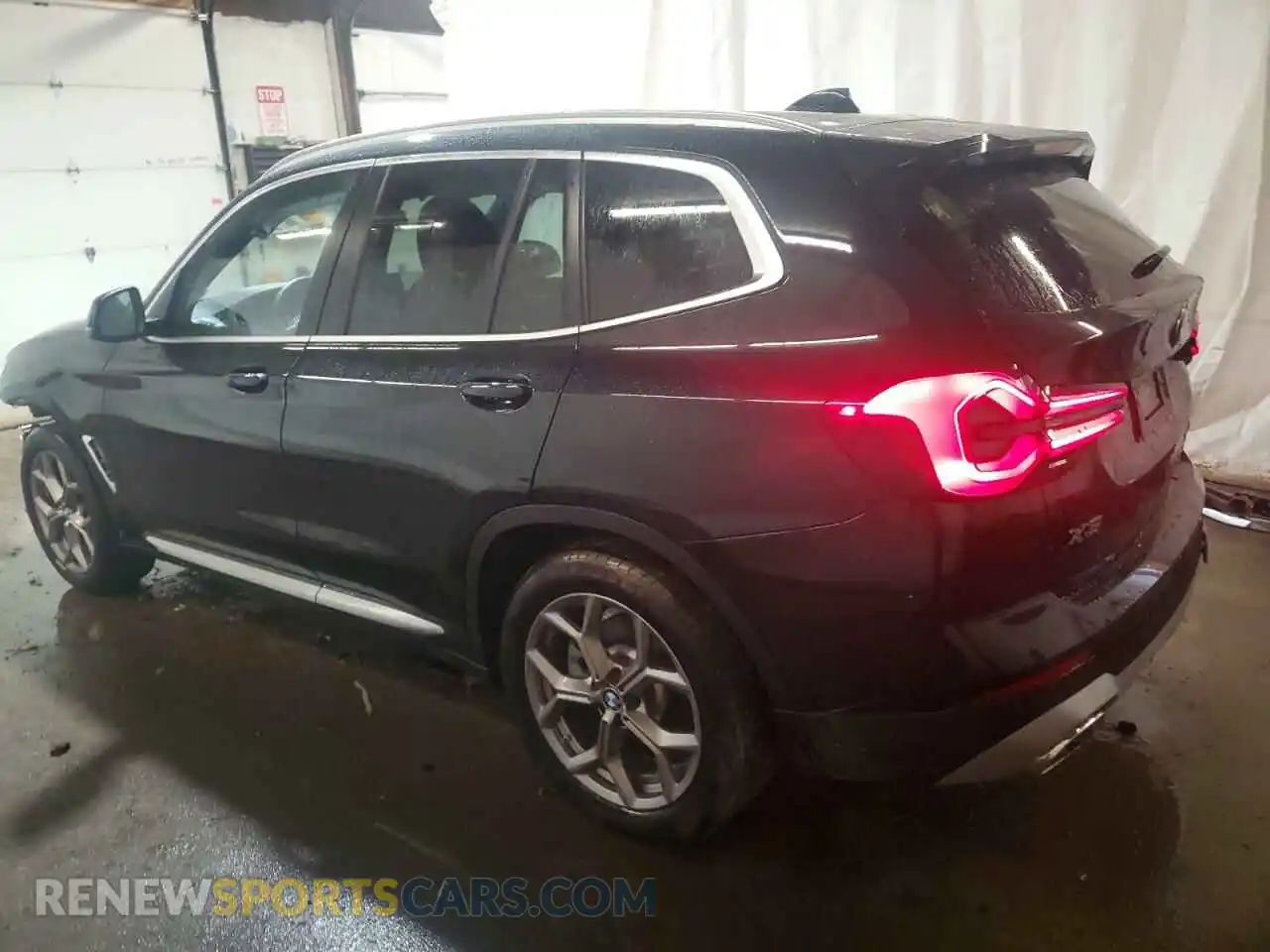 2 Photograph of a damaged car WBX57DP06RN262848 BMW X3 2024