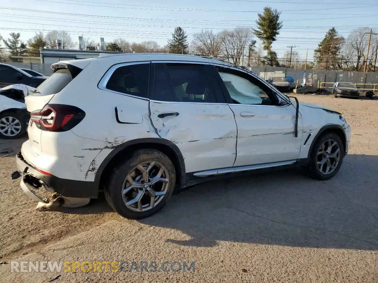 3 Photograph of a damaged car WBX57DP06RN267516 BMW X3 2024