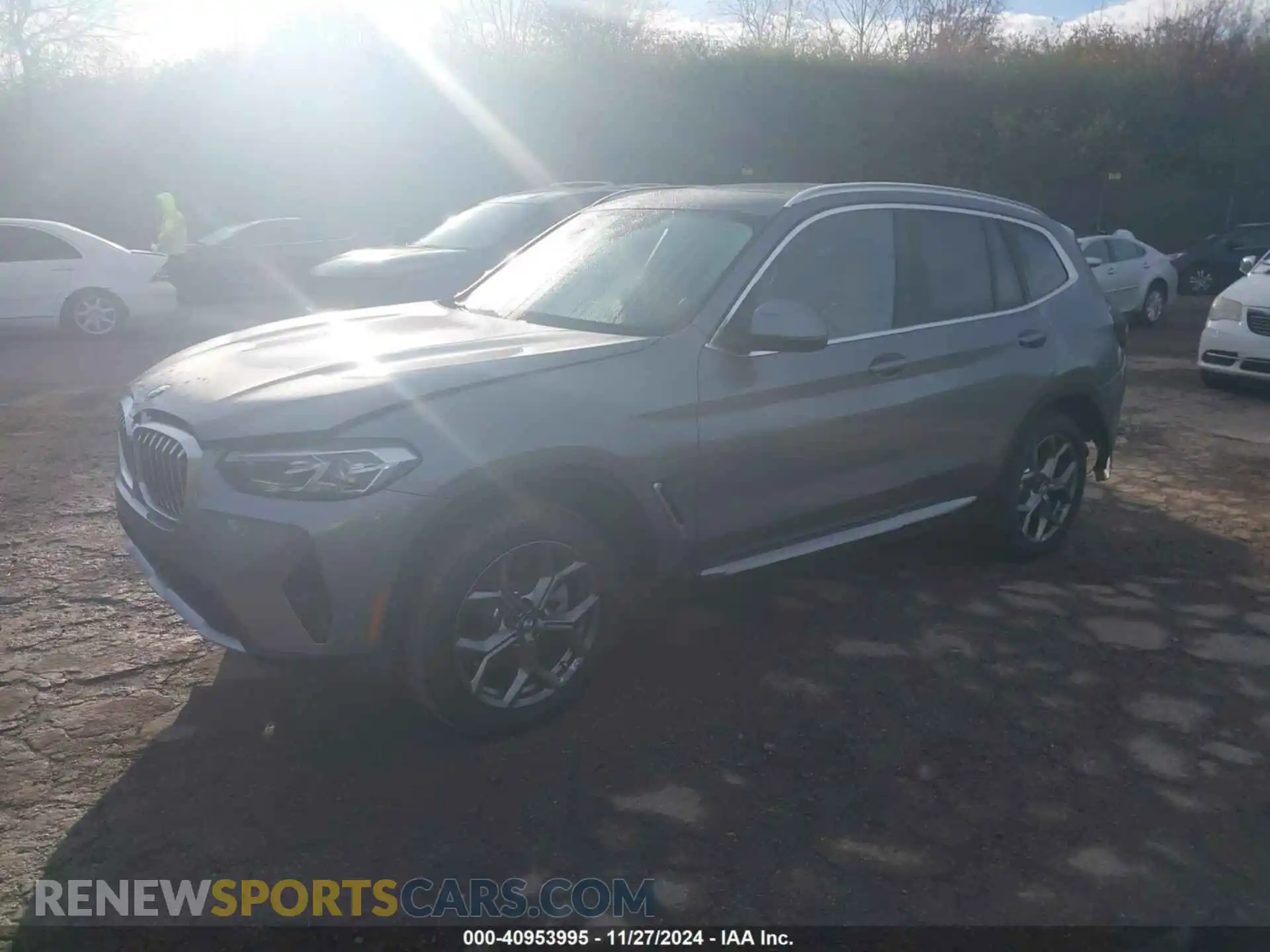 2 Photograph of a damaged car WBX57DP06RN306184 BMW X3 2024
