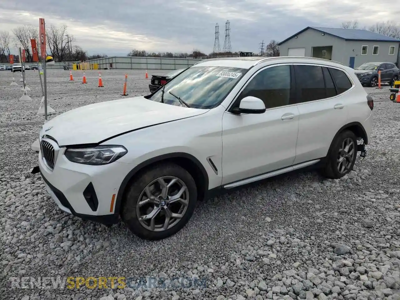 1 fotografías del automóvil dañado WBX57DP06RN315323 BMW X3 2024