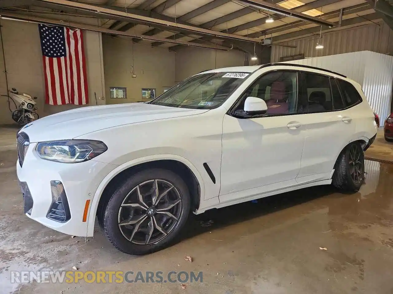 1 Photograph of a damaged car WBX57DP07RN304069 BMW X3 2024