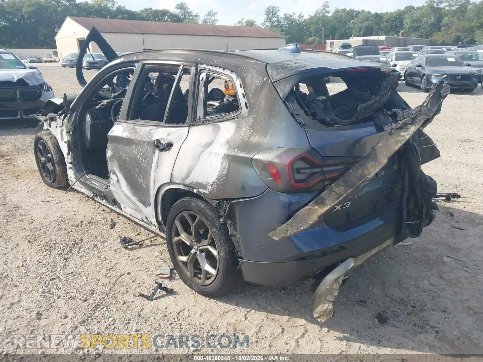 3 Photograph of a damaged car WBX57DP08RN267128 BMW X3 2024