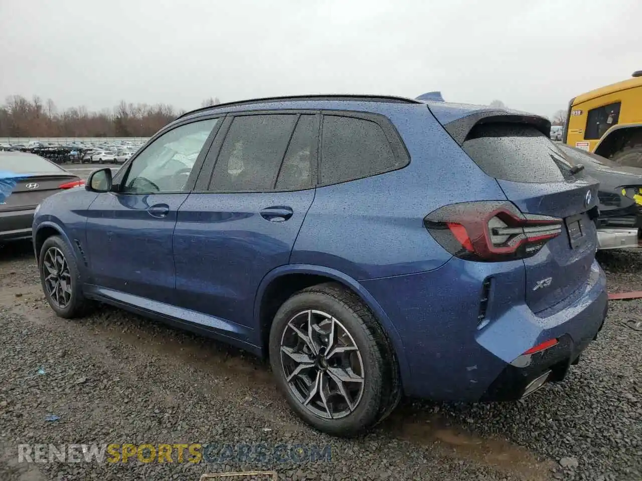 2 Photograph of a damaged car WBX57DP08RN290439 BMW X3 2024