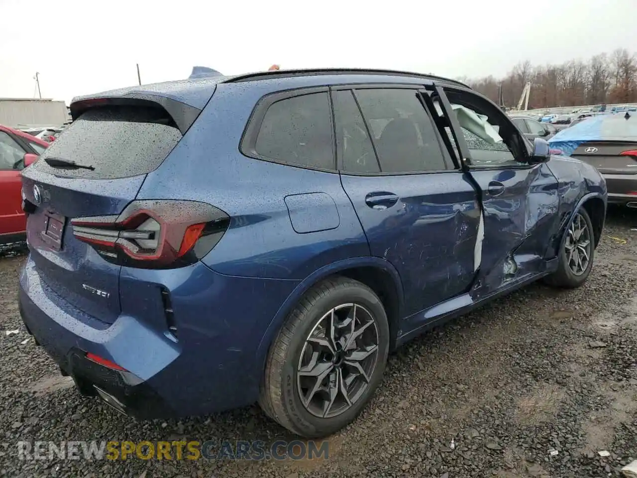 3 Photograph of a damaged car WBX57DP08RN290439 BMW X3 2024