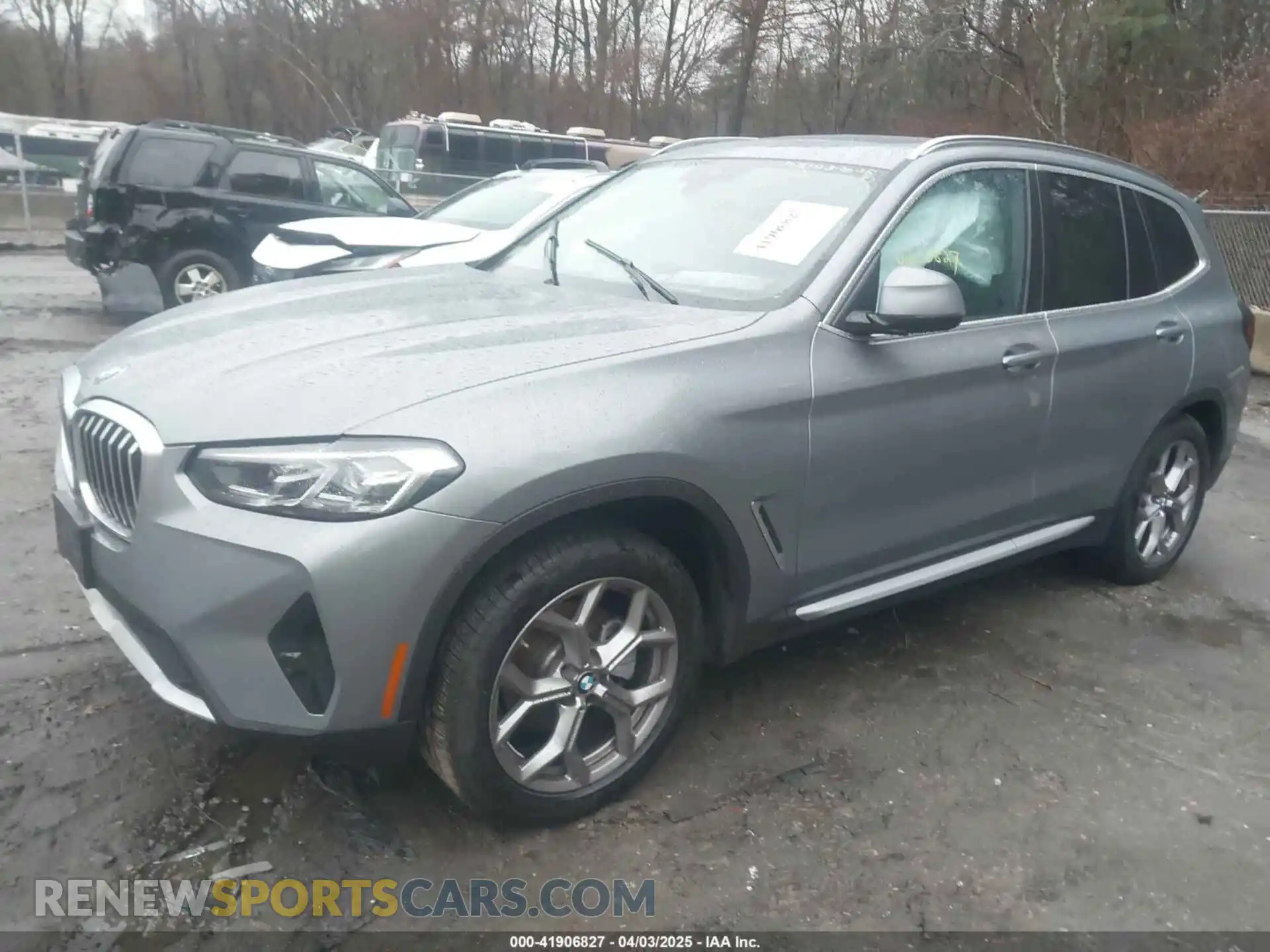 2 Photograph of a damaged car WBX57DP0XRN265591 BMW X3 2024