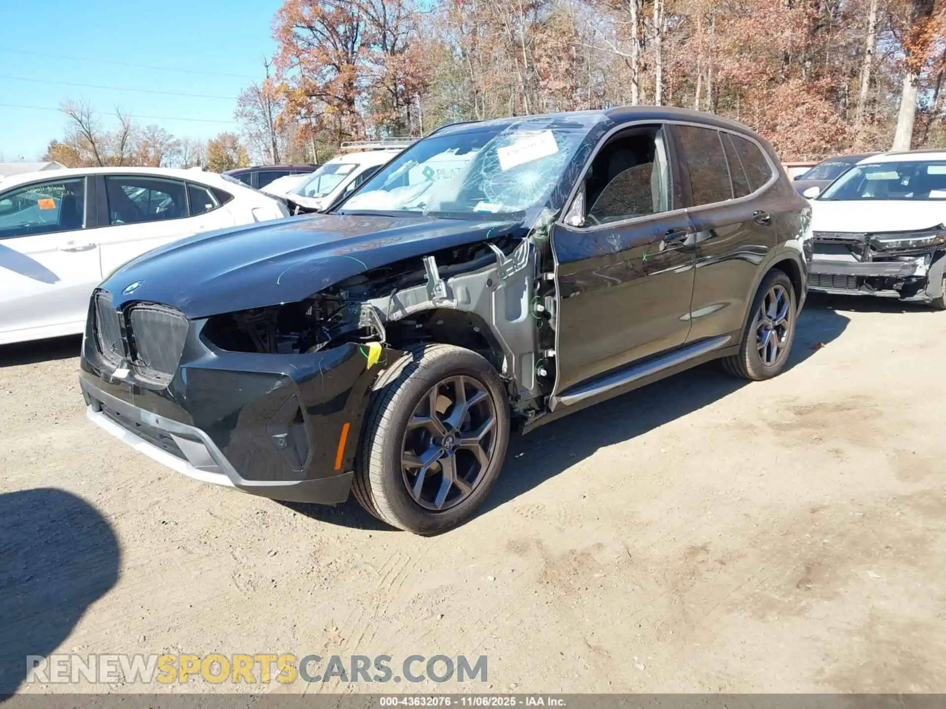 2 Photograph of a damaged car WBX57DP0XRN279149 BMW X3 2024