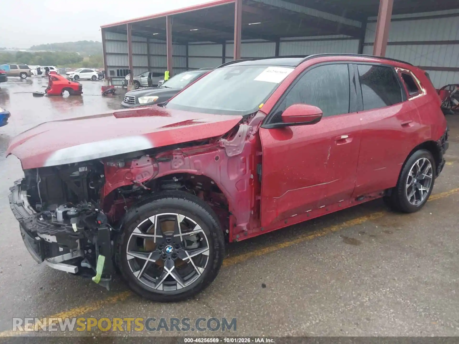 2 Photograph of a damaged car 5UX53GP00S9055038 BMW X3 2025