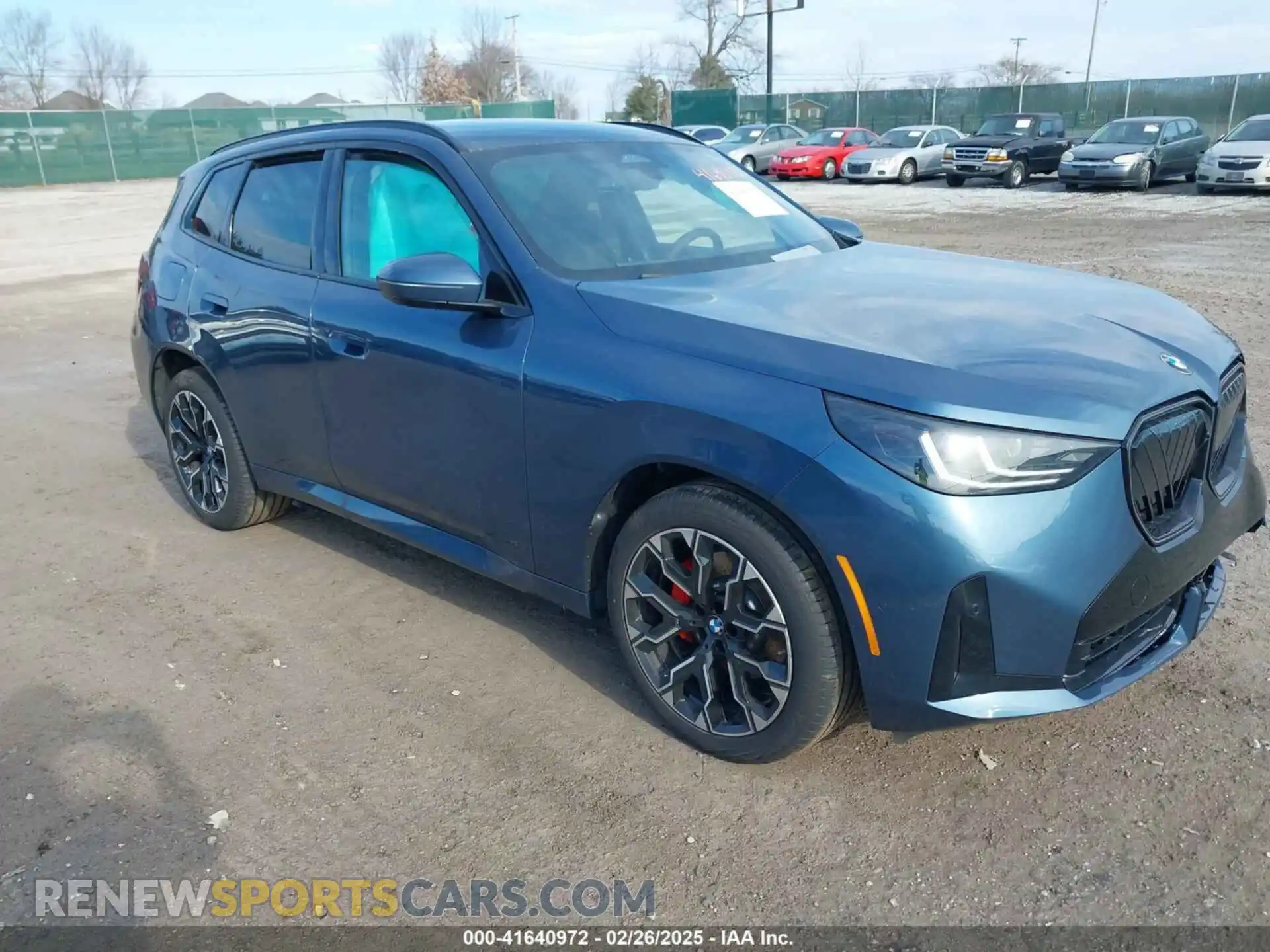 1 Photograph of a damaged car 5UX53GP01S9Z02858 BMW X3 2025