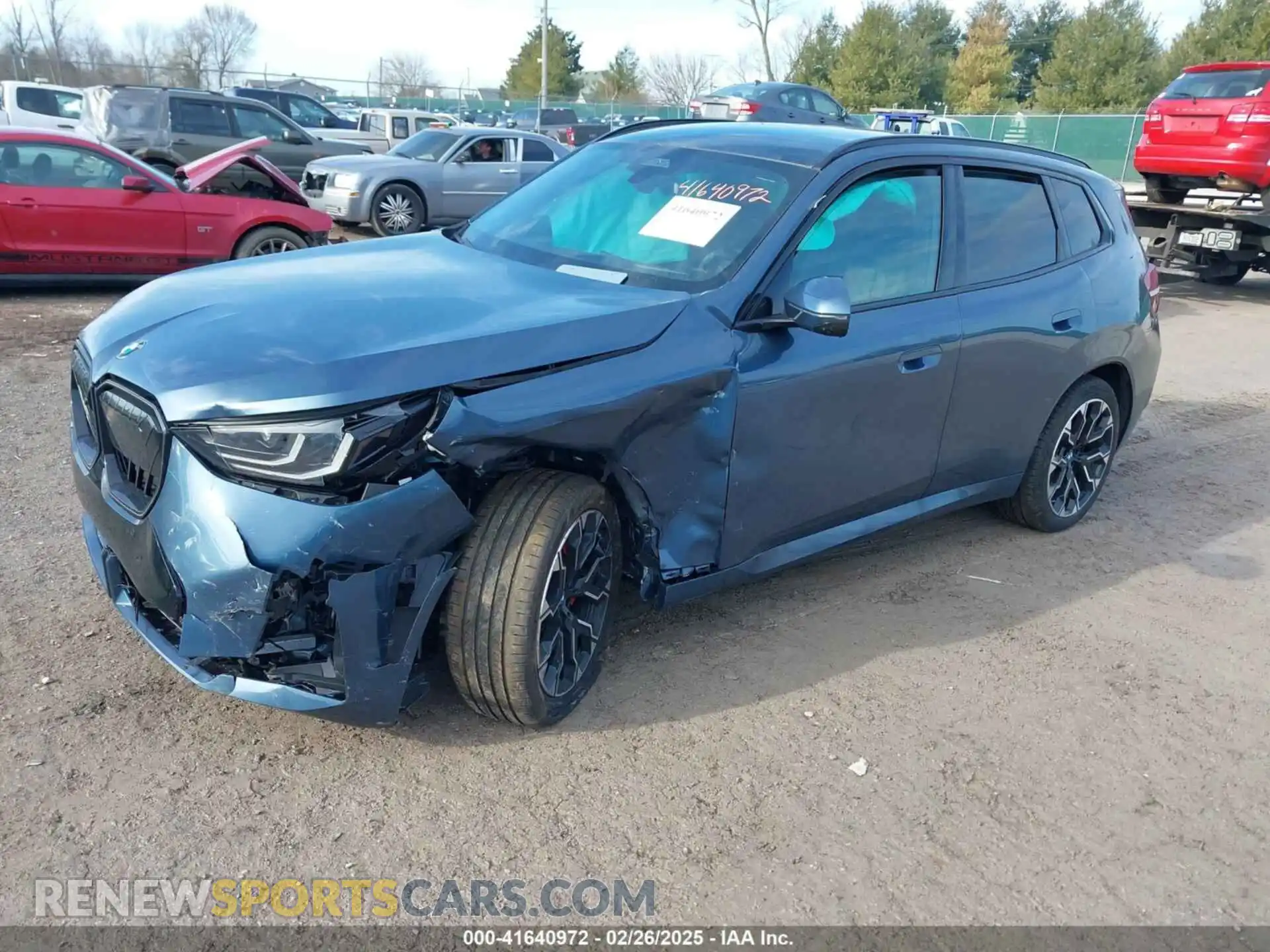 2 Photograph of a damaged car 5UX53GP01S9Z02858 BMW X3 2025