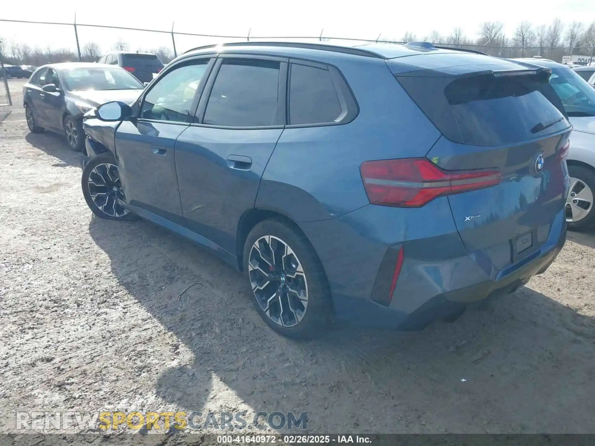 3 Photograph of a damaged car 5UX53GP01S9Z02858 BMW X3 2025