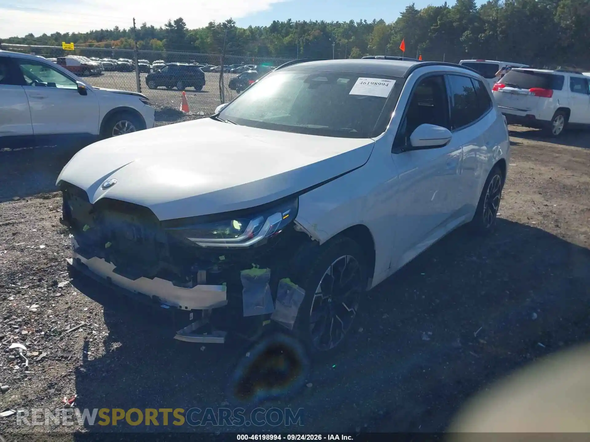 2 Photograph of a damaged car 5UX53GP02S9Y20024 BMW X3 2025