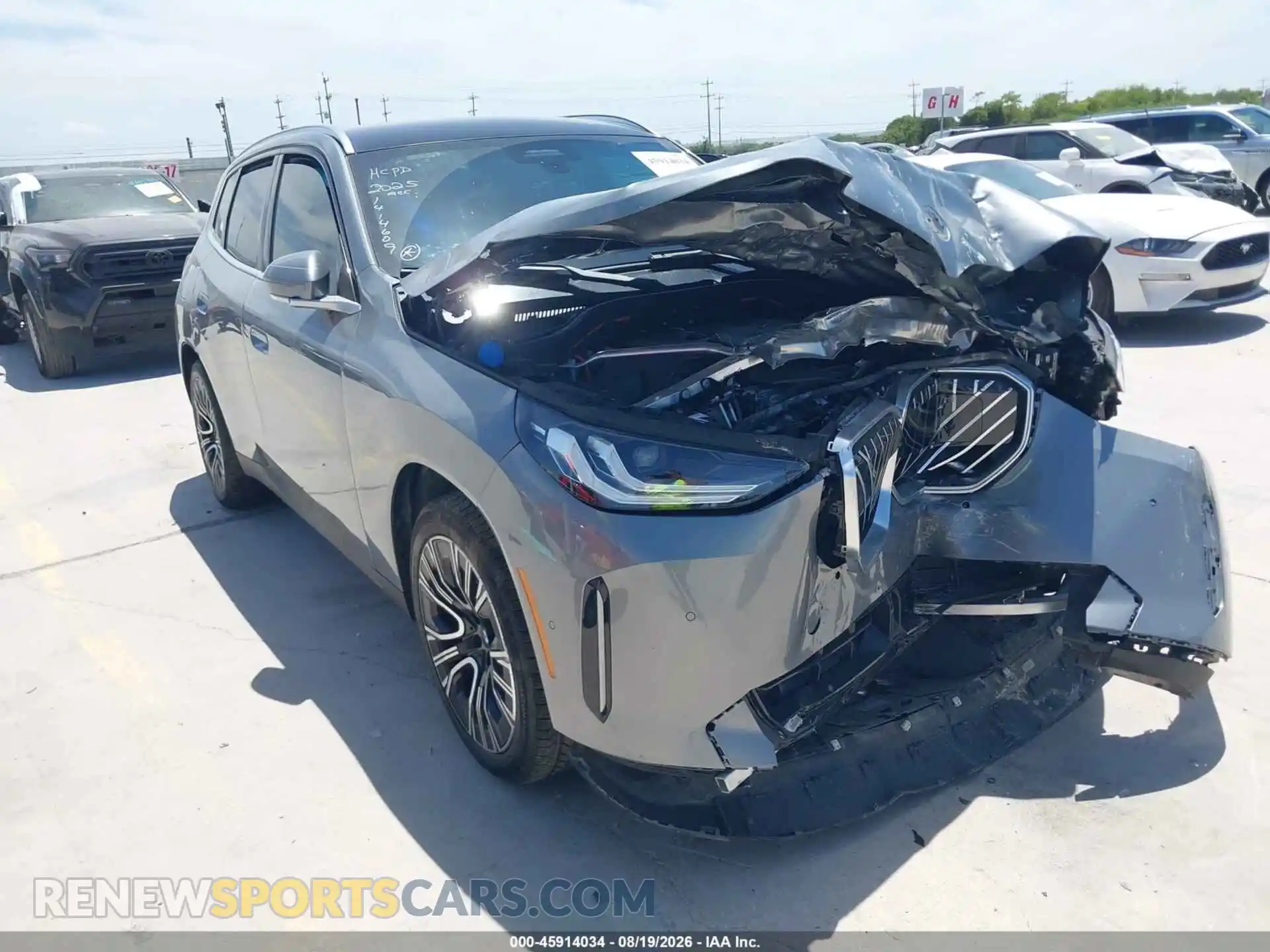 1 fotografías del automóvil dañado 5UX53GP02S9Z19233 BMW X3 2025