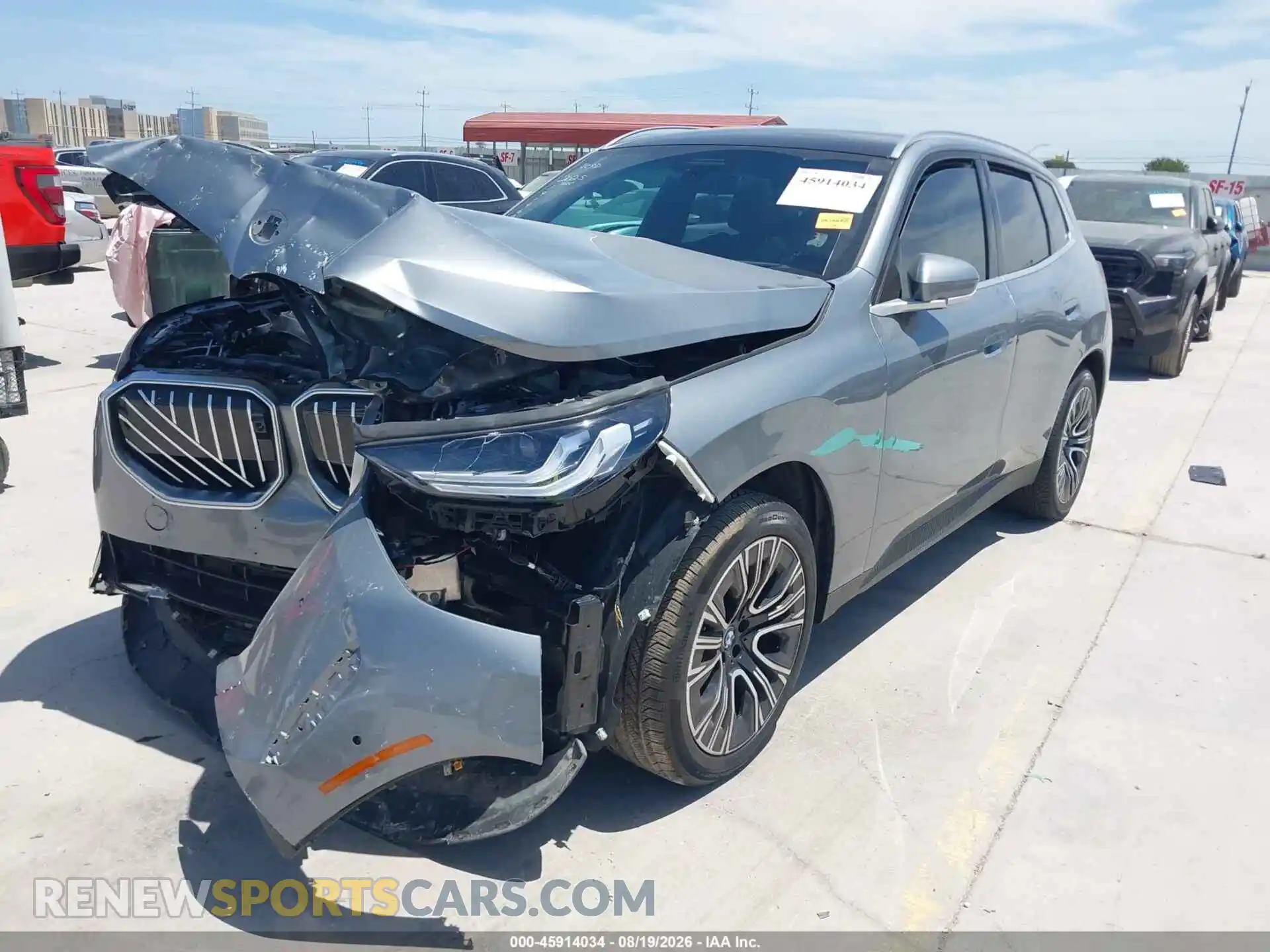 2 fotografías del automóvil dañado 5UX53GP02S9Z19233 BMW X3 2025