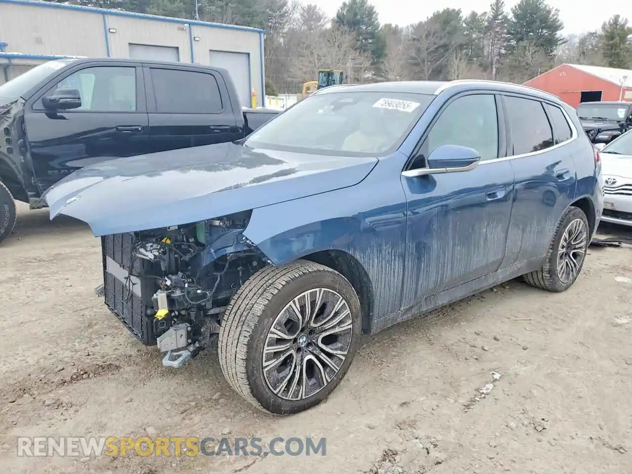 1 Photograph of a damaged car 5UX53GP03S9109884 BMW X3 2025